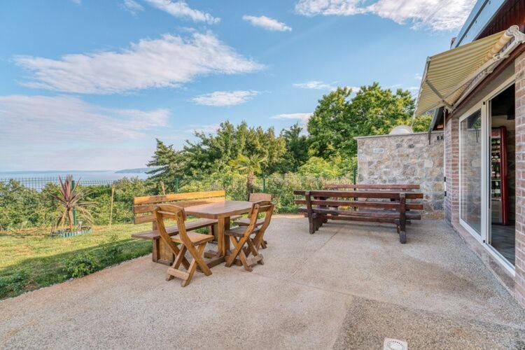 Nika With Swimming Pool And Beautiful Sea View Dobrec